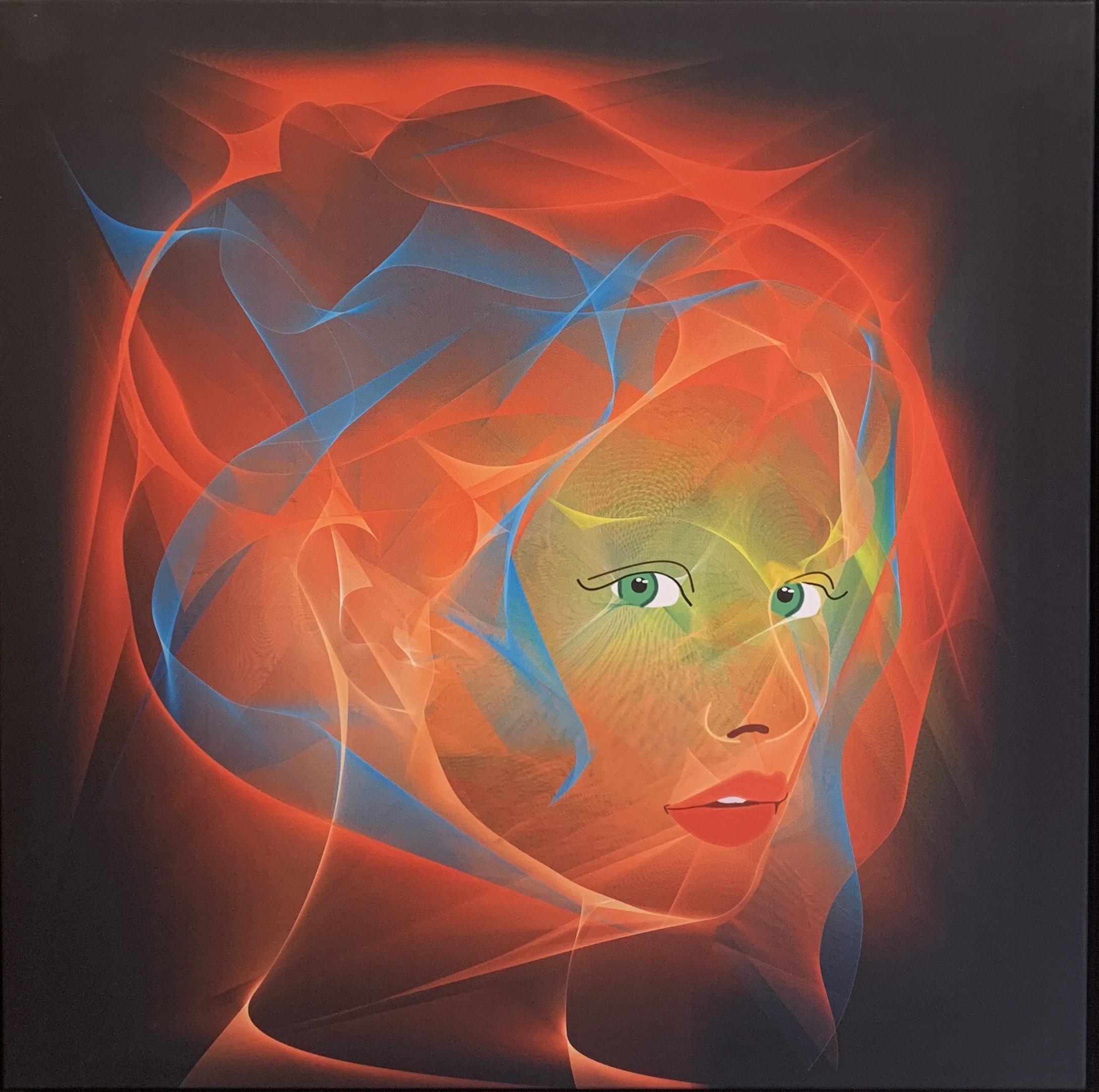 Lluís Girau, Mujer azul Lluís Girau, Mujer azul