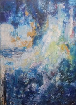 Painting, A la claire fontaine, Corinne Foucouin