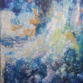 Painting, A la claire fontaine, Corinne Foucouin