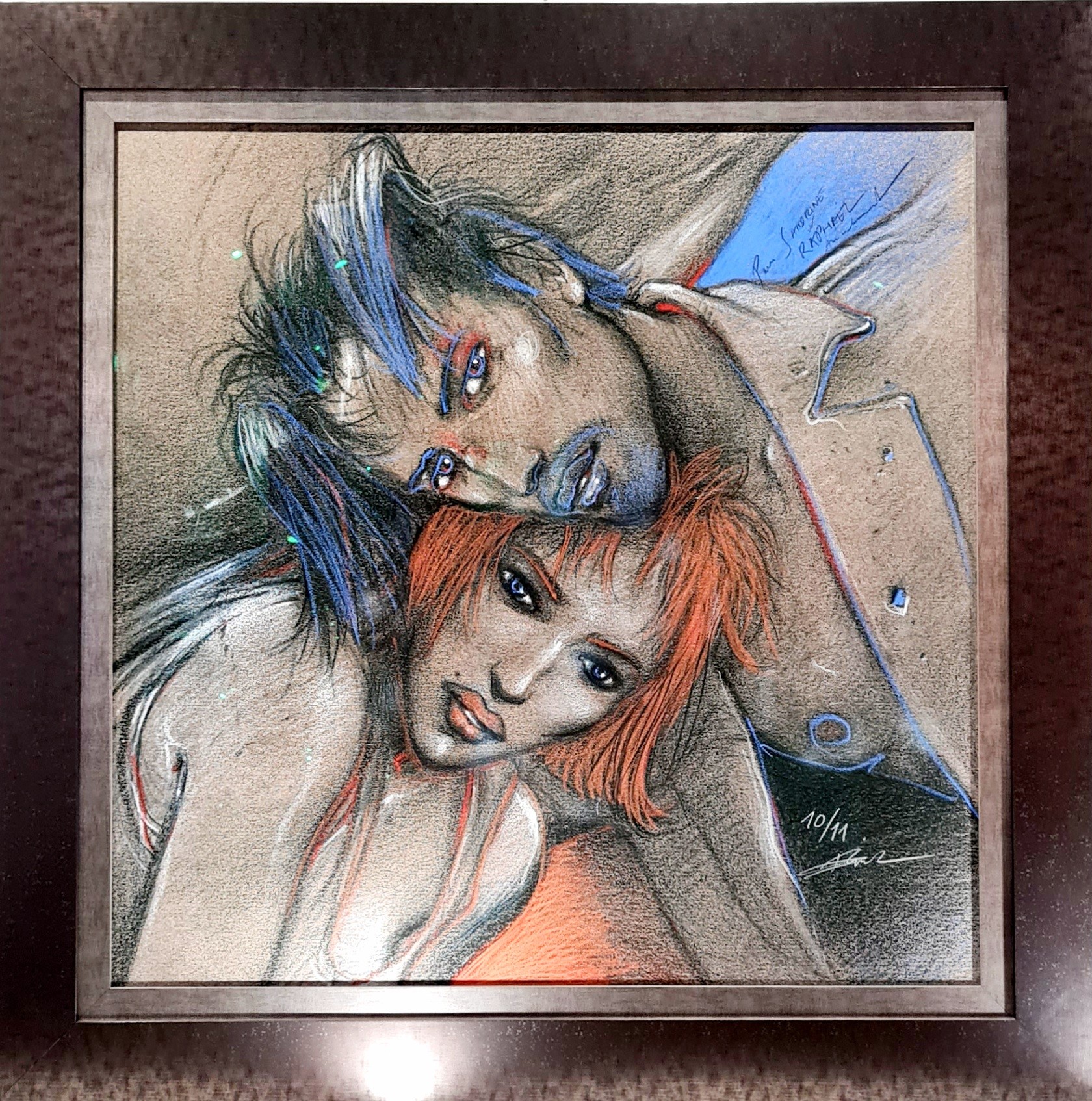 Enki Bilal, Julia & Roem (Réhaussé) Enki Bilal, Julia & Roem (Réhaussé)