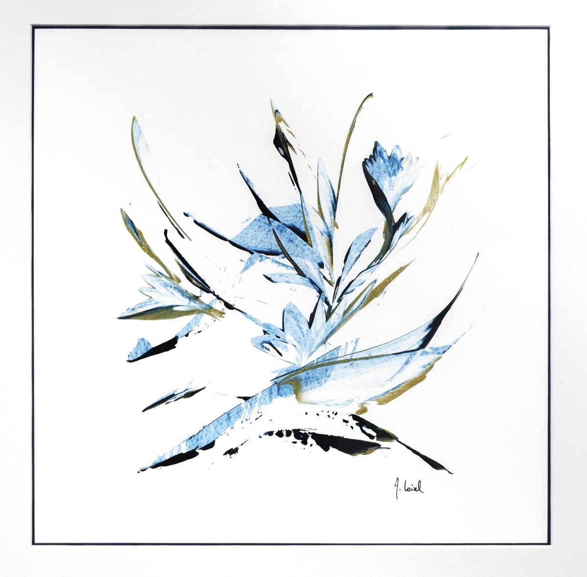 Armelle Loisel, Fantaisie 13 - Série abstraction poétique Armelle Loisel, Fantaisie 13 - Série abstraction poétique