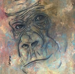Gemälde, Le Gardien Silencieux, Frédérique Samama