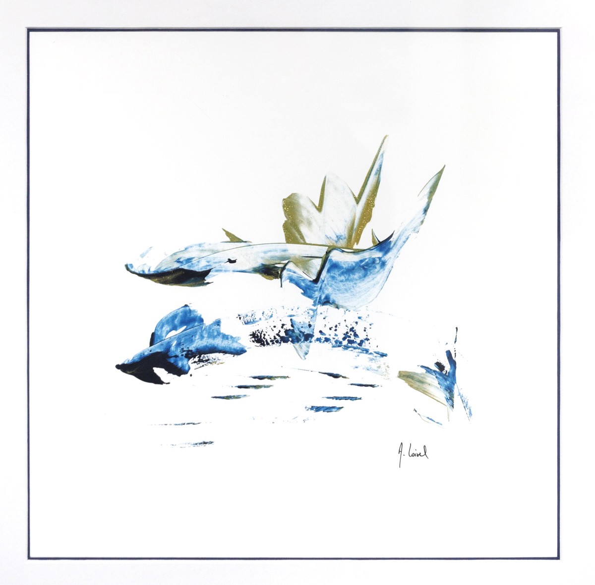 Armelle Loisel, Fantaisie 11 - Série abstraction poétique Armelle Loisel, Fantaisie 11 - Série abstraction poétique