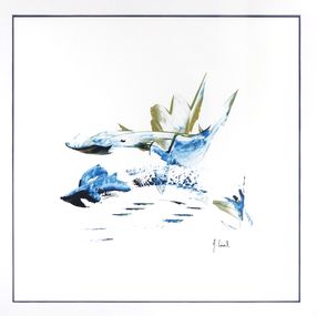 Gemälde, Fantaisie 11 - Série abstraction poétique, Armelle Loisel