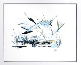 Gemälde, Fantaisie 8 - Série abstraction poétique, Armelle Loisel