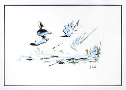 Gemälde, Fantaisie 3 - Série abstraction poétique, Armelle Loisel