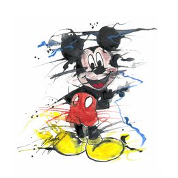 Fine Art Drawings, Mickey Mouse !, Noël Granger