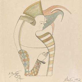 Zeichnungen, Sans titre (Personnage fantastique), Mihail Chemiakin