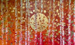 Peinture, Moonrise Through the Woods, Chelsea Davine