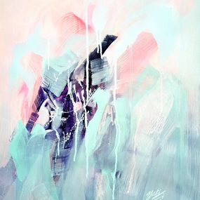 Painting, Les Vagues, Yaki Li