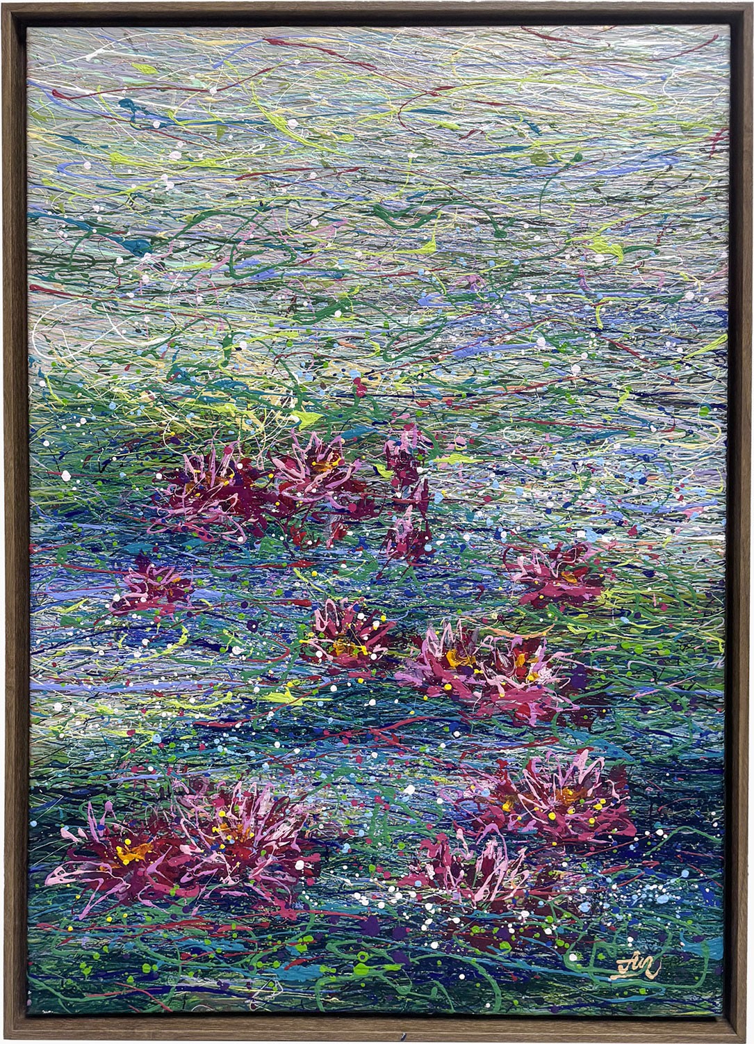 Nadin Antoniuk, Lilies by Claude Monet Nadin Antoniuk, Lilies by Claude Monet
