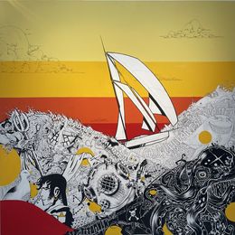 Gemälde, La mer et l'homme, Tito Mulk
