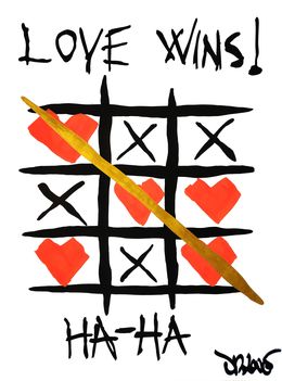 Gemälde, Love wins!, Dr. Love