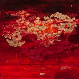 Painting, Abstract with Gold, Chelsea Davine