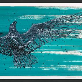 Drucke, Asteroid RS (framed hand finished screen print), DALeast