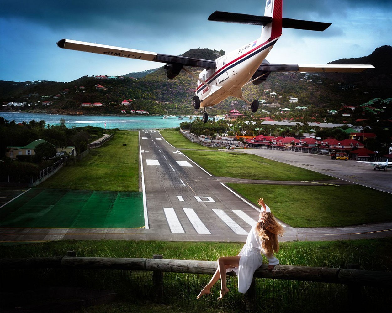 David Drebin, Risky landing David Drebin, Risky landing