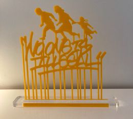 Sculpture, No one is illegal, Golden Boy