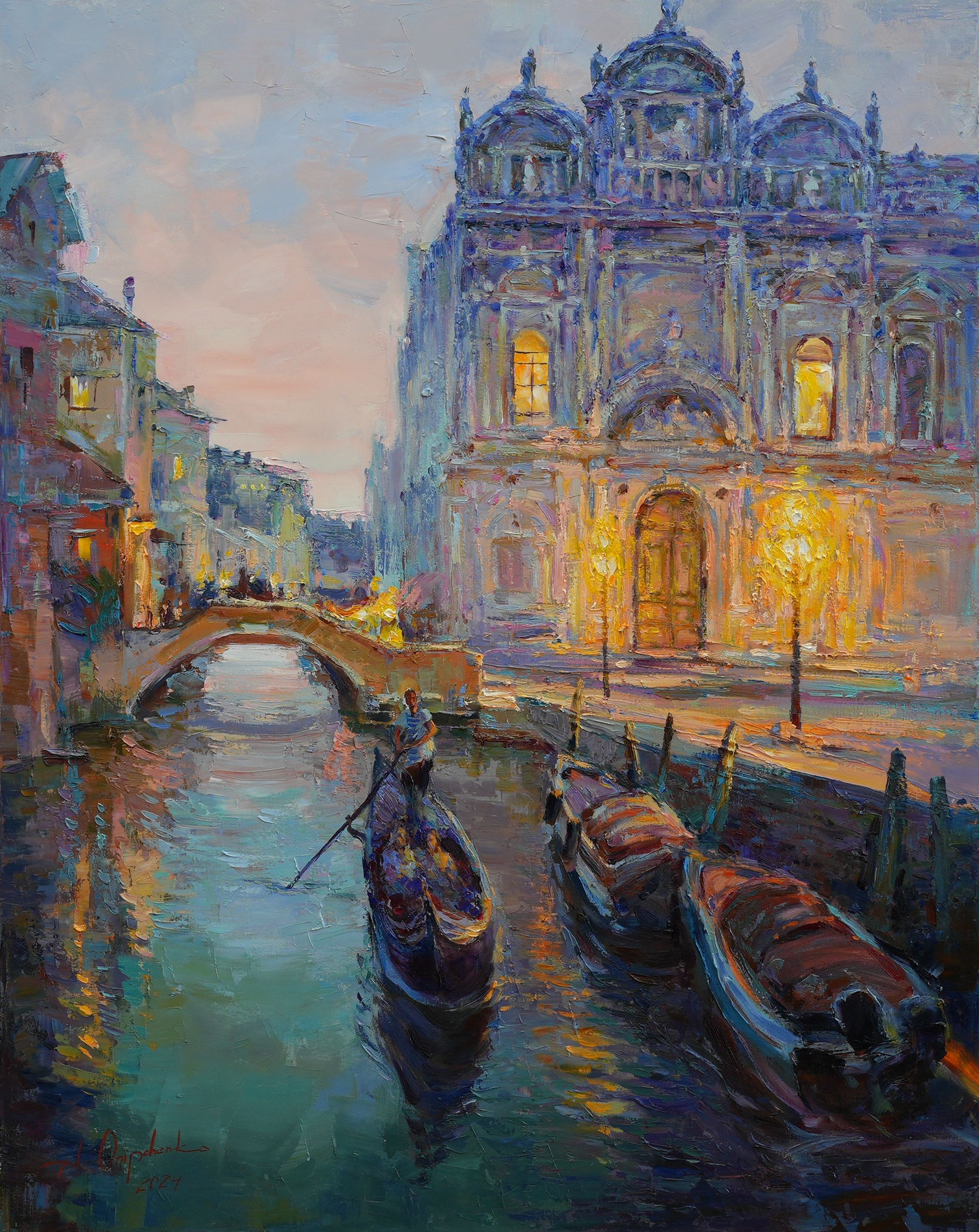 Alisa Onipchenko-Cherniakovska, Evening Romance. Venice Alisa Onipchenko-Cherniakovska, Evening Romance. Venice