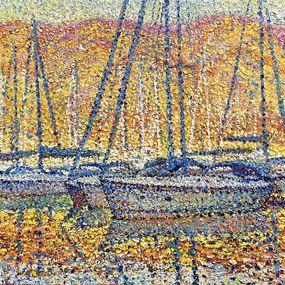 Gemälde, Morning in the Bay, Andrii Chebotaru