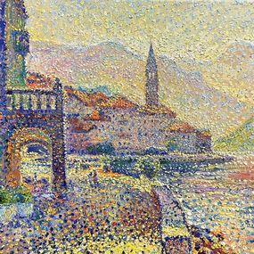Gemälde, Morning Perast, Andrii Chebotaru