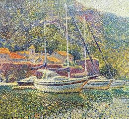 Pintura, Sunny Marina of Kotor, Andrii Chebotaru