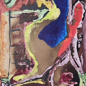 Peinture, Goal-tending, Anita Clearfield
