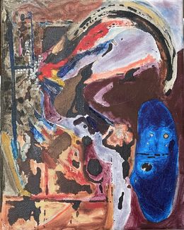 Painting, Kiss and Tell, Anita Clearfield