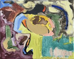 Painting, Awkward Wants a Friend, Anita Clearfield