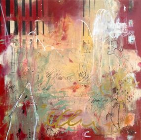 Painting, Home Is Love No.7, Bea Garding Schubert