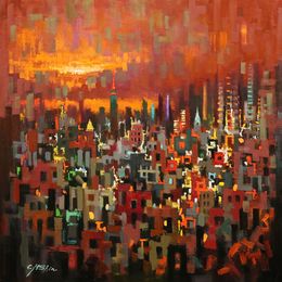 Peinture, Autumn Comes to New York, Chin H Shin