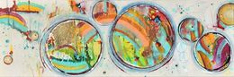 Painting, Chasing Rainbows, Cynthia Ligeros