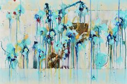 Painting, Whispering Winds of November, Cynthia Ligeros