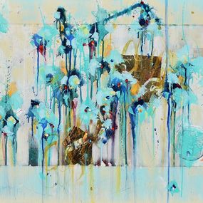 Painting, Whispering Winds of November, Cynthia Ligeros