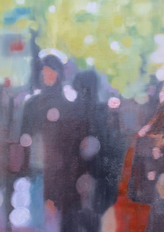 Debbie Pacheco, Sojourner, Painting on canvas