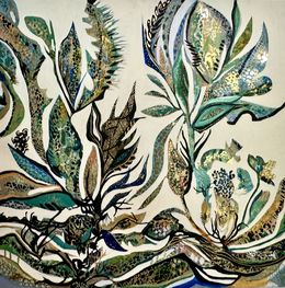 Painting, Fragmented Flora, DL Watson