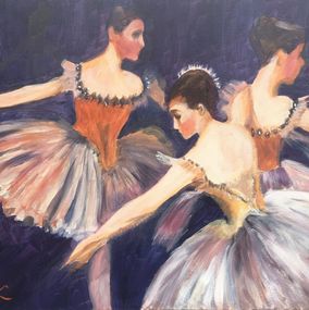 Gemälde, Ballerinas, Elena Sokolova