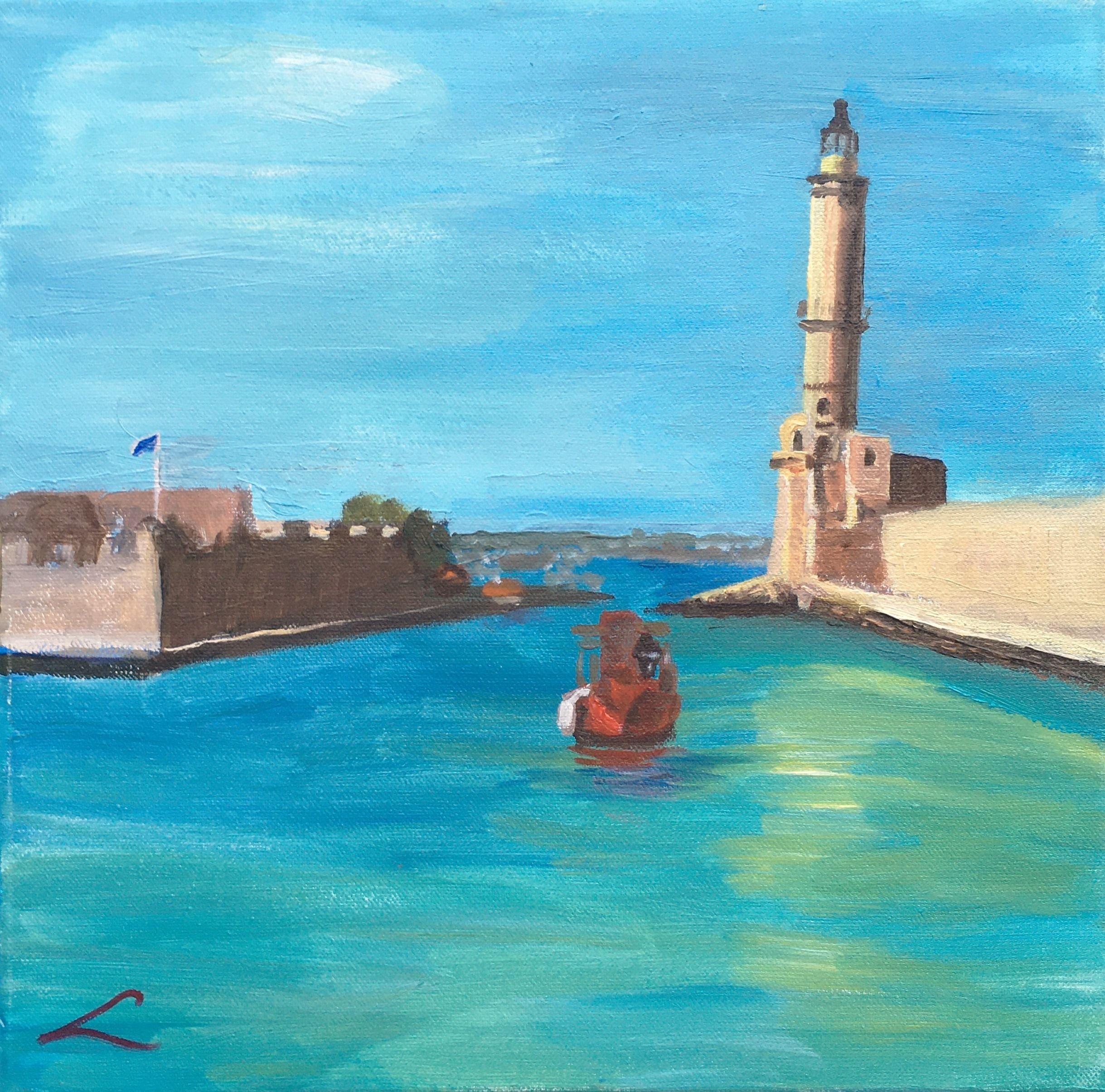 Elena Sokolova, Chania lighthouse 2 Elena Sokolova, Chania lighthouse 2