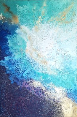 Painting, Aegean Pelagos, Eleni Denart