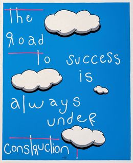 Painting, The road to success, Painting, Acrylic on Canvas, Esteban Vera