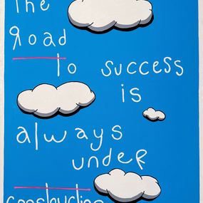Painting, The road to success, Painting, Acrylic on Canvas, Esteban Vera