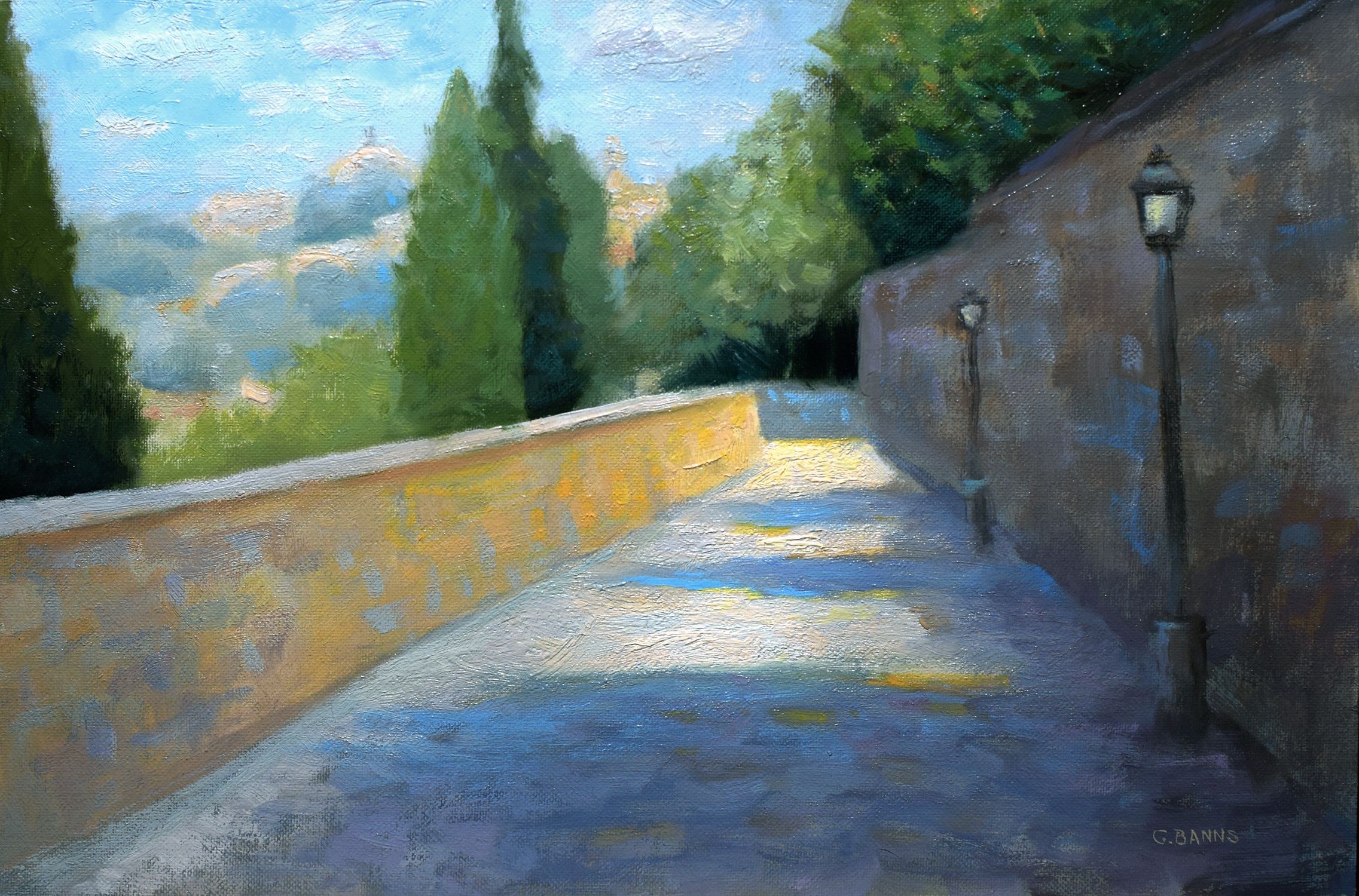 Gav Banns, Street in Ancient Rome Italy Gav Banns, Street in Ancient Rome Italy
