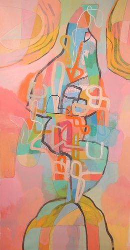 Painting, Is There a Contrarian in the House?, Hal Mayforth