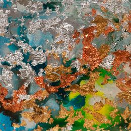 Painting, Microcosm 9, Hilary Winfield