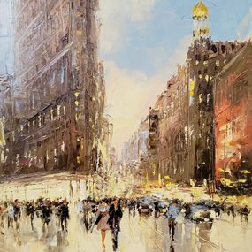 Gemälde, Flatiron. Broudway, Irina Alexandrina