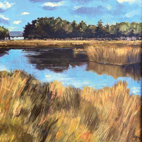 Gemälde, Lofts Lake, Fall, Jonathan Van Brunt