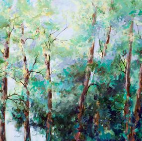 Painting, Woodland Light, Karen Hale