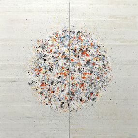 Gemälde, Petal Burst 36, Lisa Carney