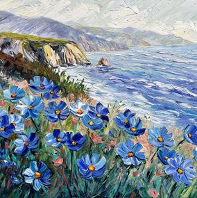 Gemälde, Blue Ocean Reverie, Lisa Elley