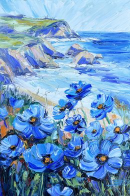 Gemälde, Blue Sea Serenade, Lisa Elley