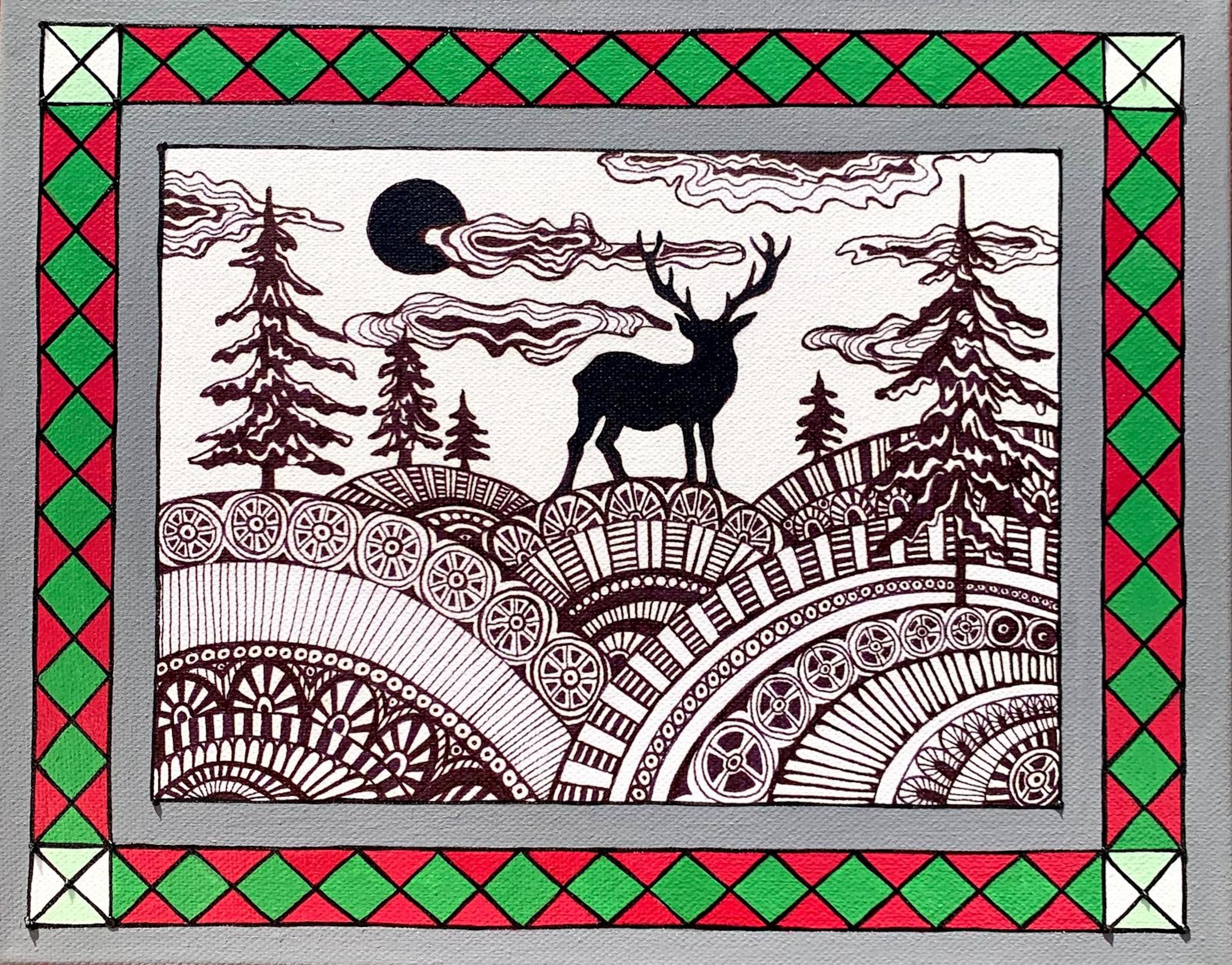 Maria Tuzhilkina, Fabulous winter forest Maria Tuzhilkina, Fabulous winter forest